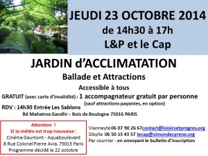 23 oct 2014 jardin acclimatation