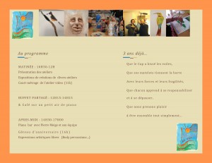 Programme anniversaire du Cap (pages intérieures)